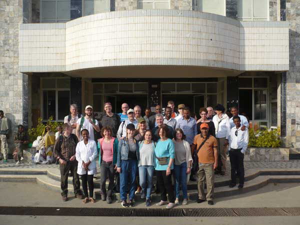 Die Etiopia-Witten Gruppe bei der German Week 2017 in Mekelle