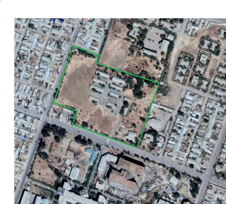 Lageplan Ayder Elementary School und Kindergarten Mekelel