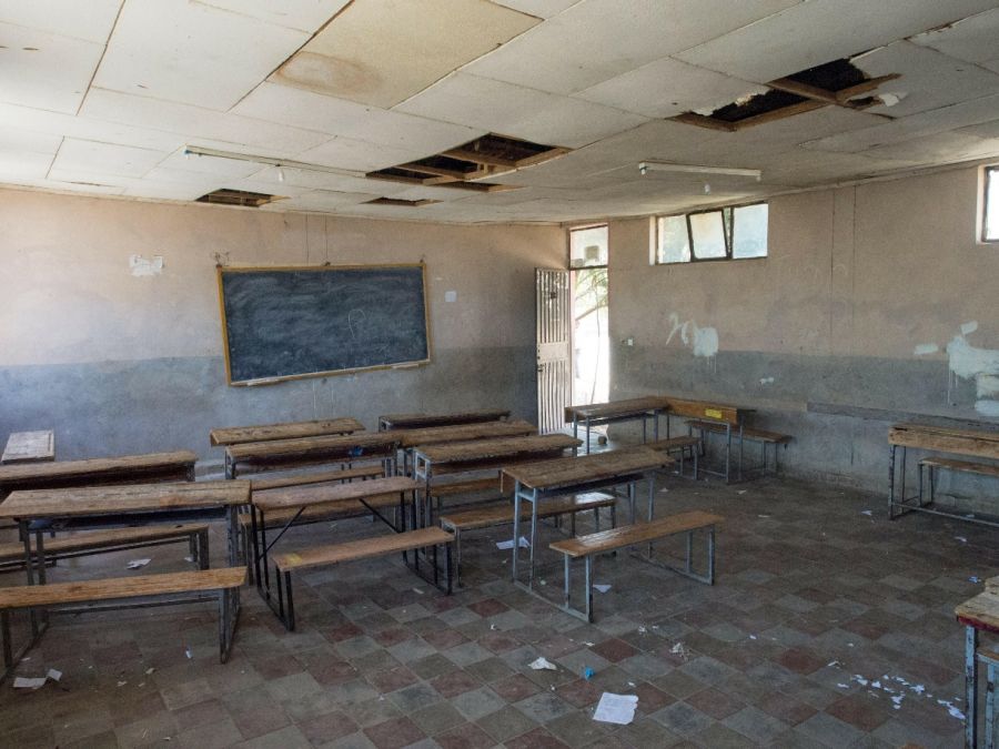 Ayder Elementary School Mekelle Class rooms