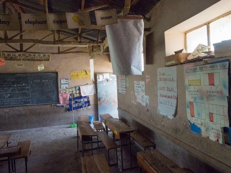 Ayder Elementary School Mekelle Class Room 2