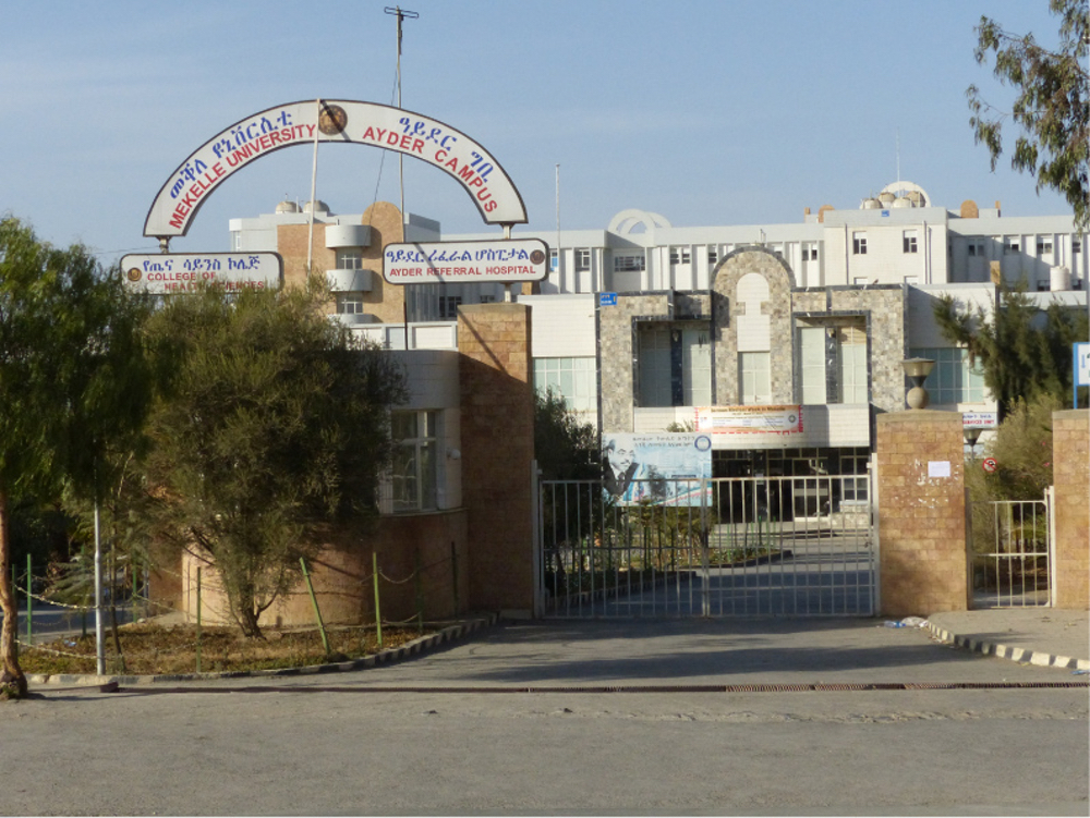 Ayder Hospital closed doors