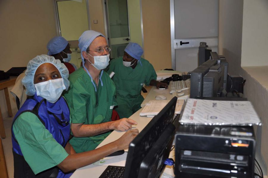 First cath Ayder Hospital 2015 Dr. Scheffeold nurse Selamawit